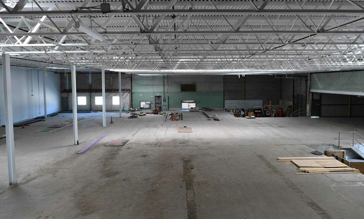 About 40,000 square feet could be used for restaurant and retail space.