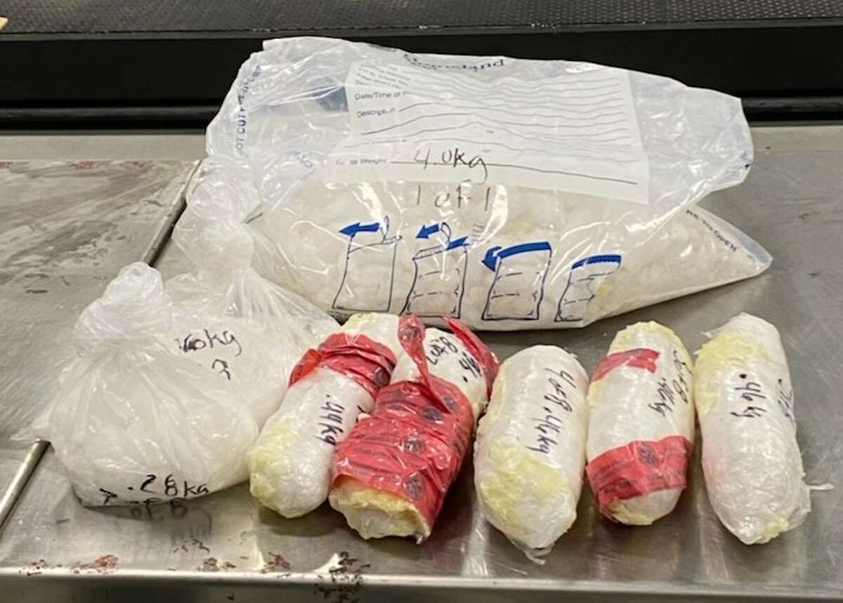 U.S. Customs and Border Protection officers at the Juarez-Lincoln International Bridge seized 15.74 pounds of methamphetamine valued at about $314,816.