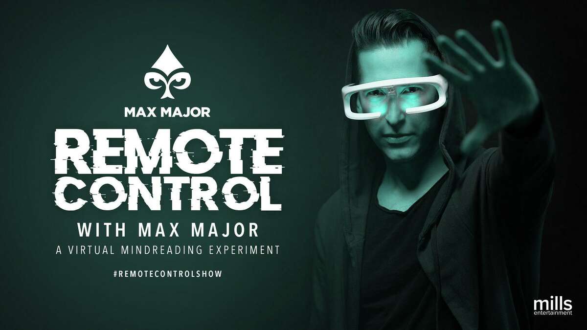 Max Major will hold a virtual magic show at the Seven Angels Theatre in Waterbury Sept. 10-12.