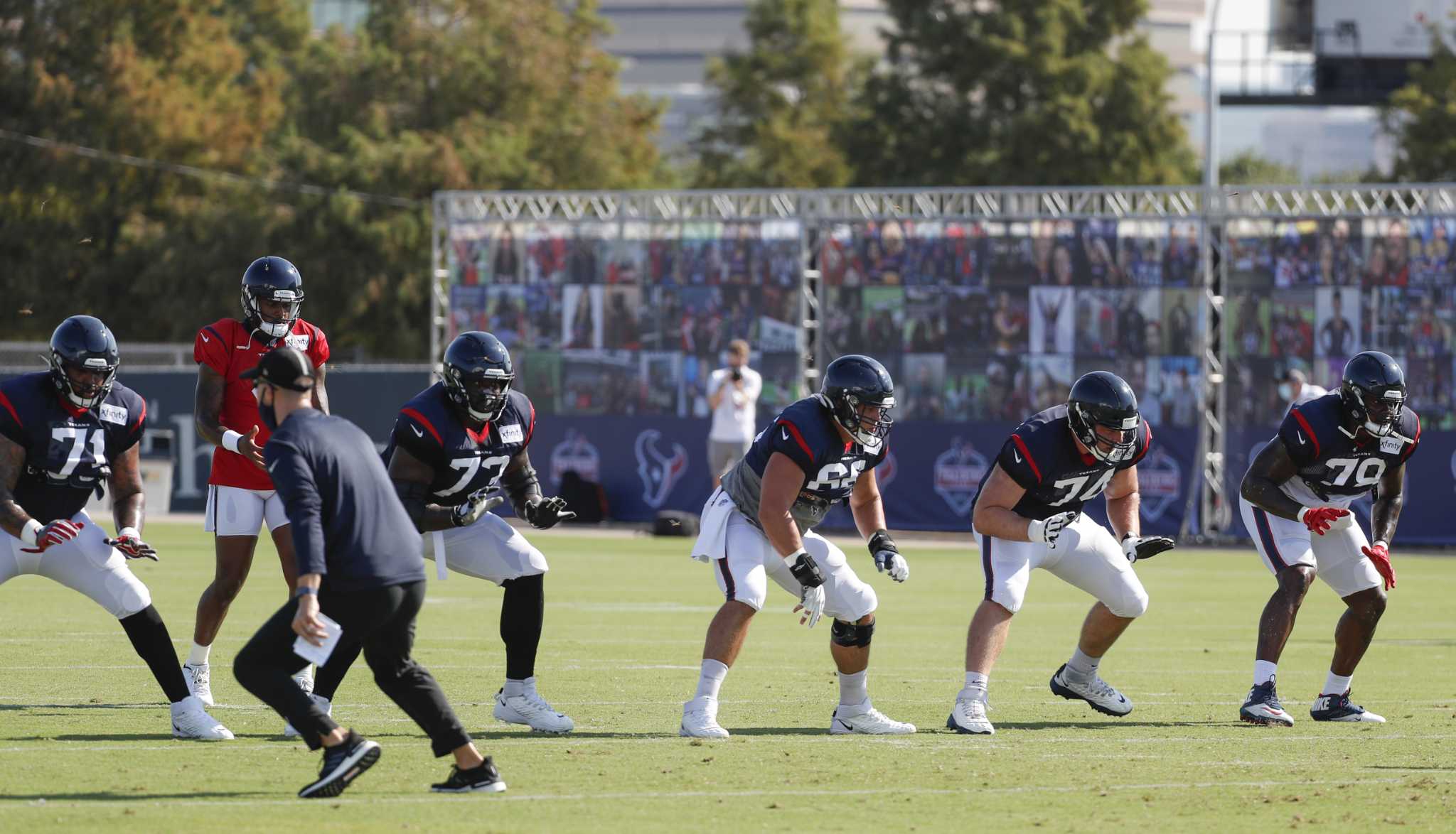 Texans O-line flourishes at New Orleans