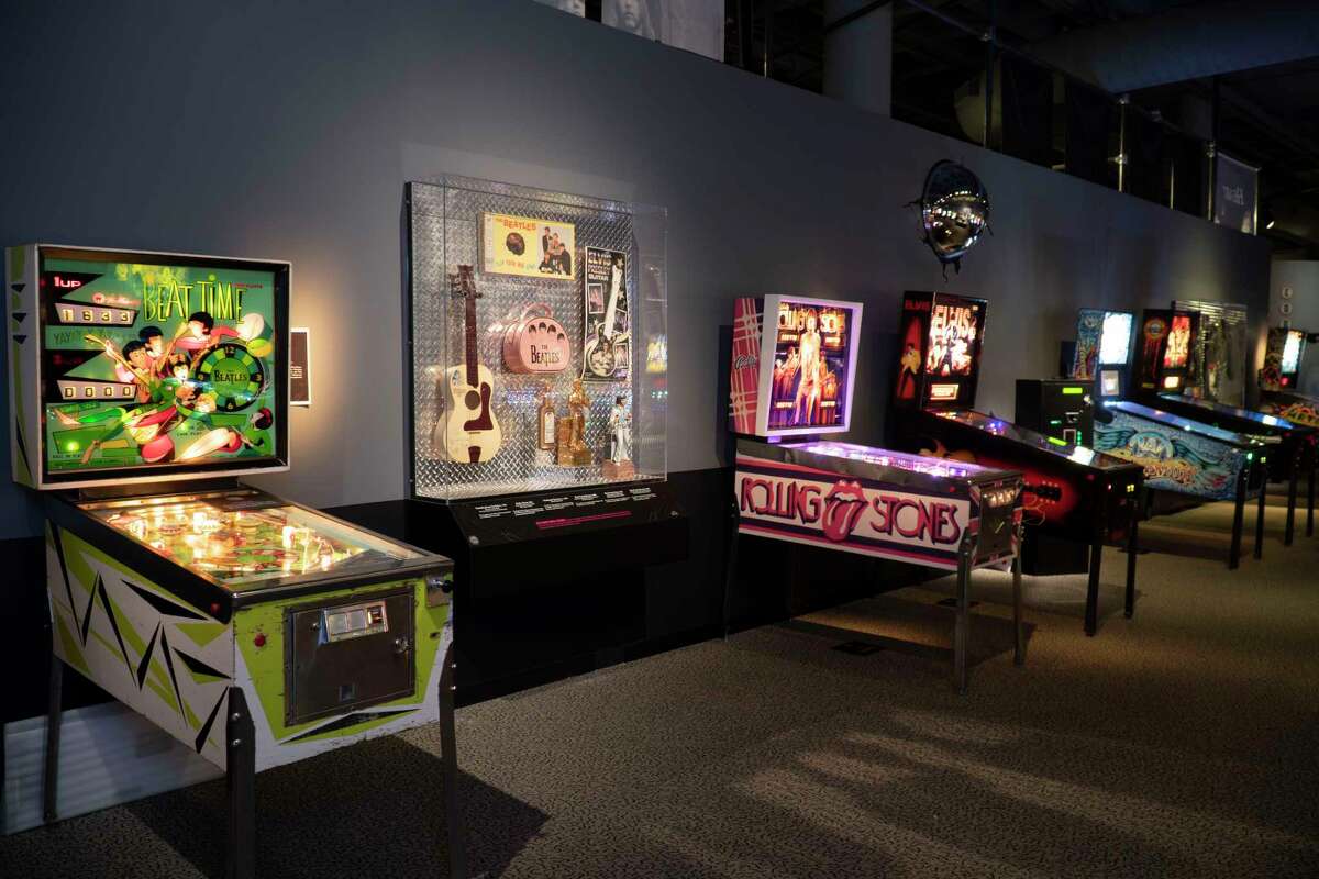 "Part of the Machine: Rock and Pinball," an interactive exhibit from the Rock & Roll Hall of Fame to open at the Universal Preservation Hall in Saratoga Springs.