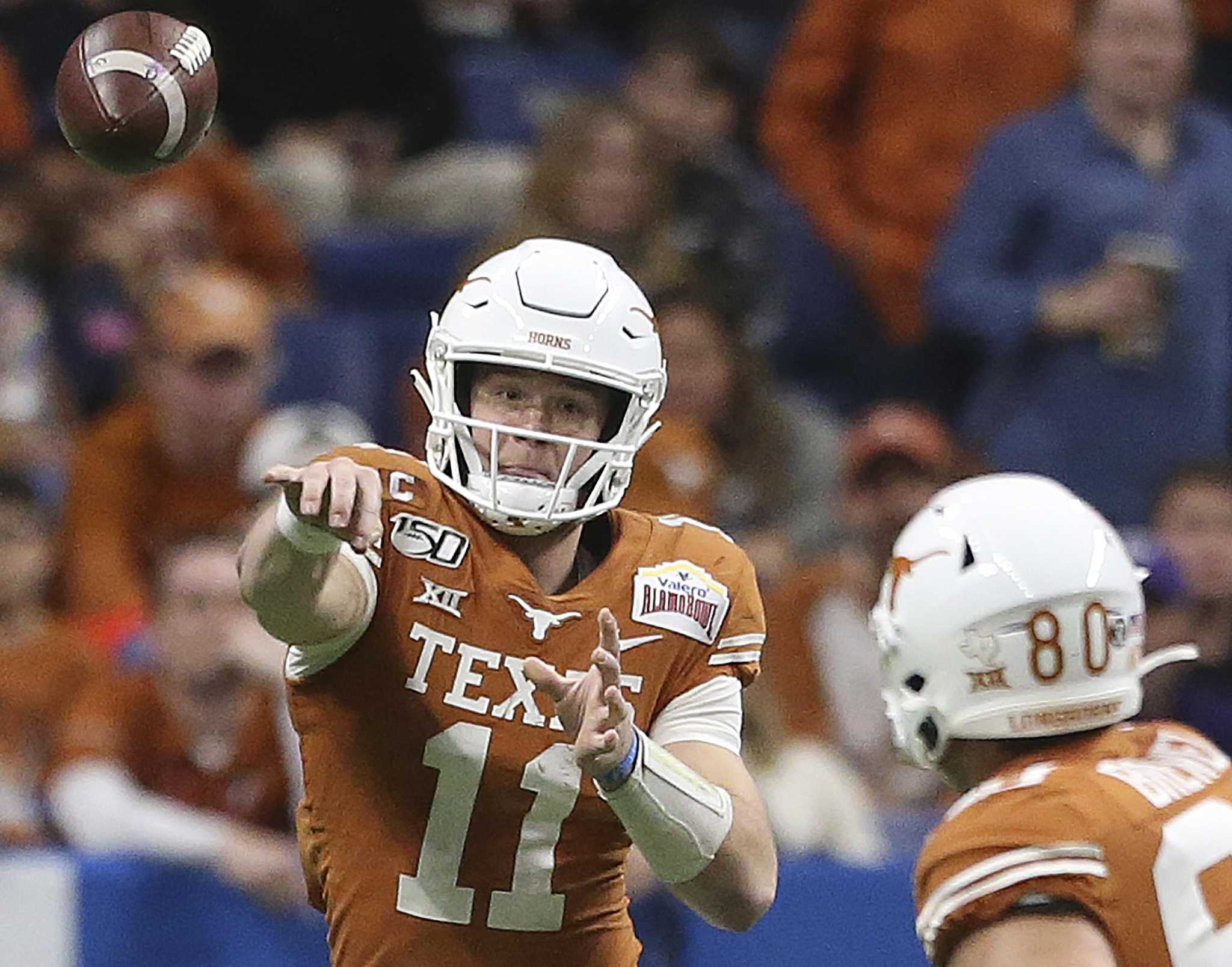 Texas QB Sam Ehlinger focusing on fundraiser, routine during lockdown