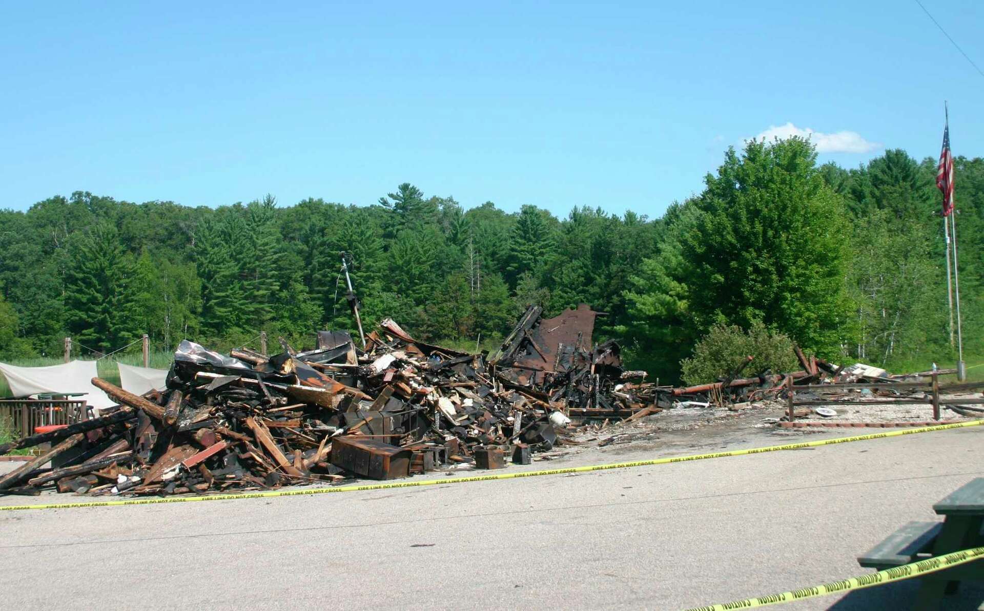 Baldwin restaurant a total loss after Wednesday blaze