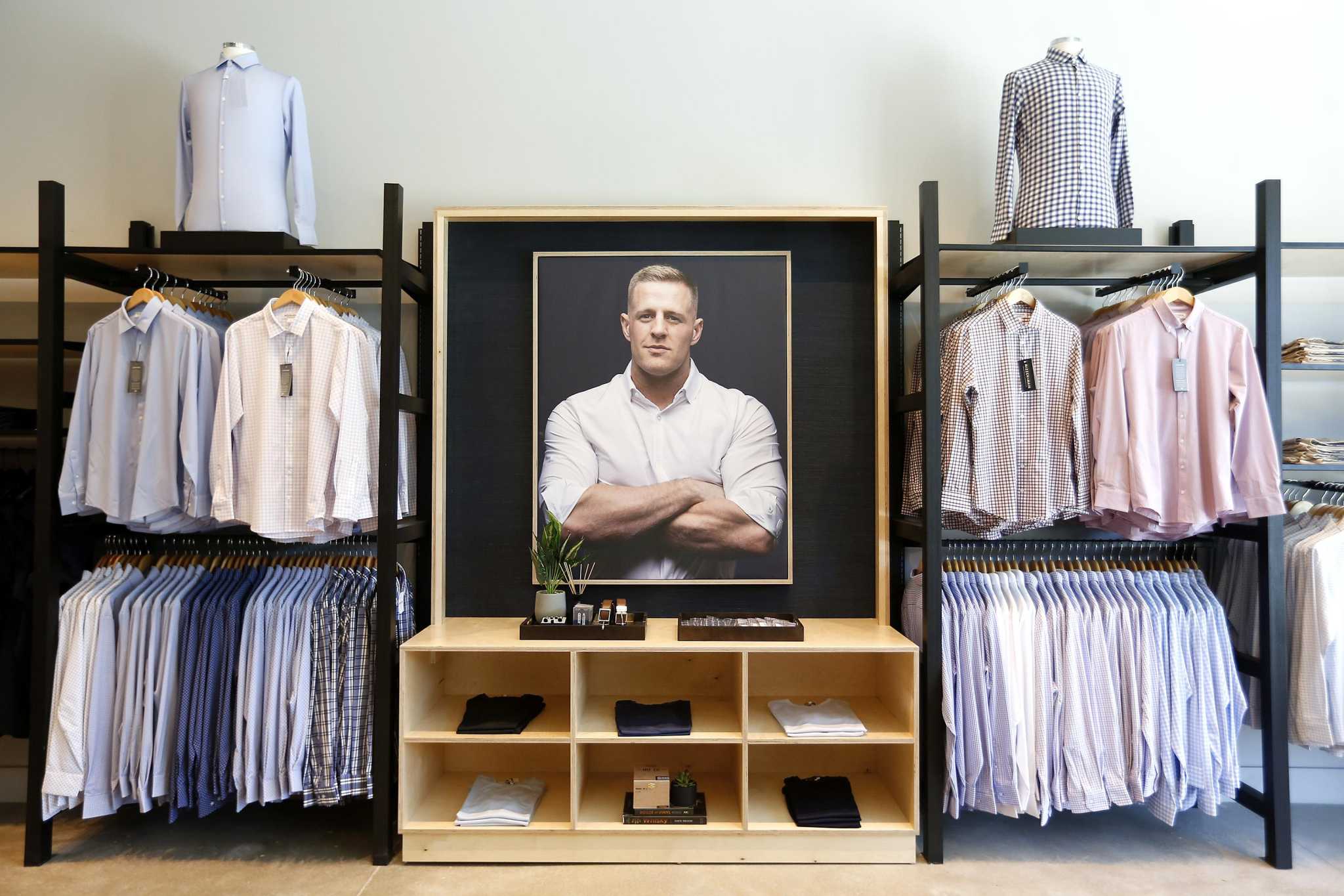 J.J. Watt debuts menswear collection with Dallas-based Mizzen+Main