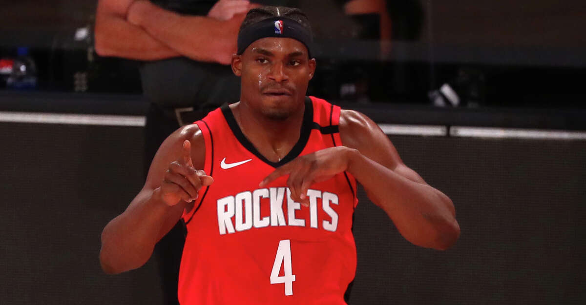 This is the last we saw of the Rockets' Danuel House in the NBA Bubble.