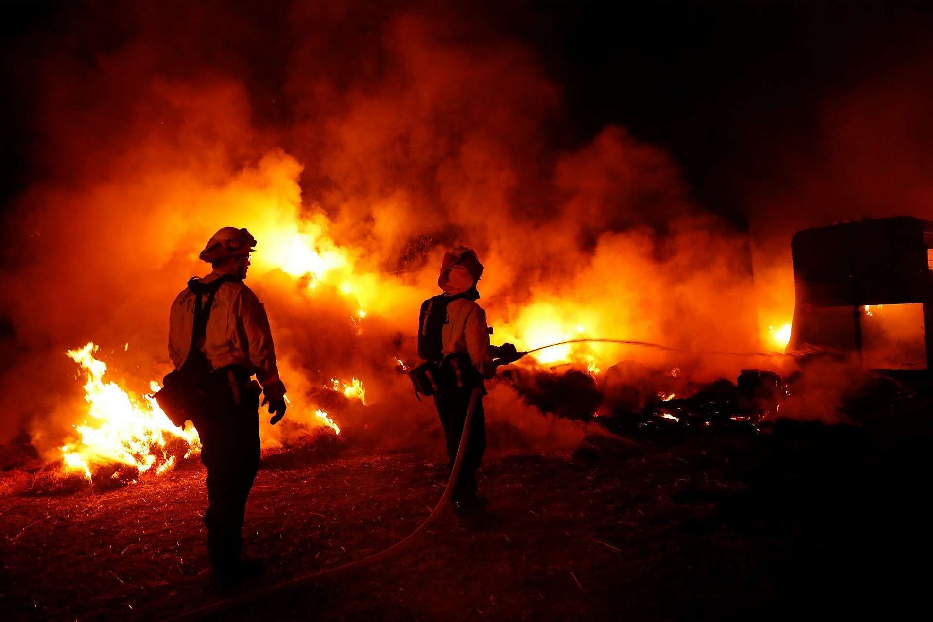Record-smashing year for California fires: 5 of 20 largest ever are burning right  now