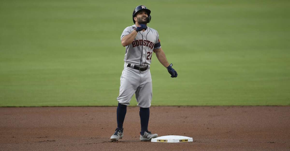 First-place Astros walloped by San Diego Padres, record at home falls to  .500