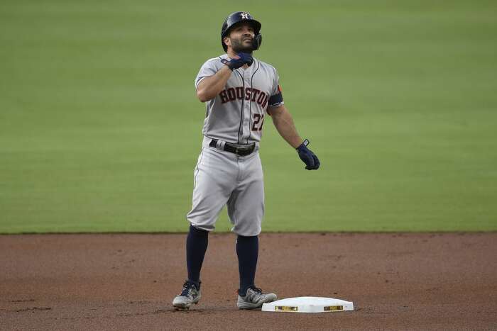 Game 6 Walk Off (Jose Altuve/Michael Brantley) Houston Astros -  Officially Licensed MLB Print - Limited Release