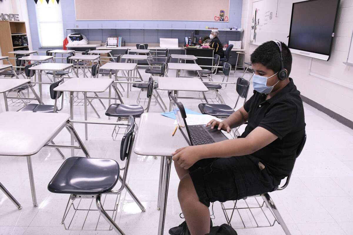 United ISD kicked off the 2020-2021 school year, Monday, August 24, 2020, with the majority of the students participating in distance learning because of the COVID-19 Virus.