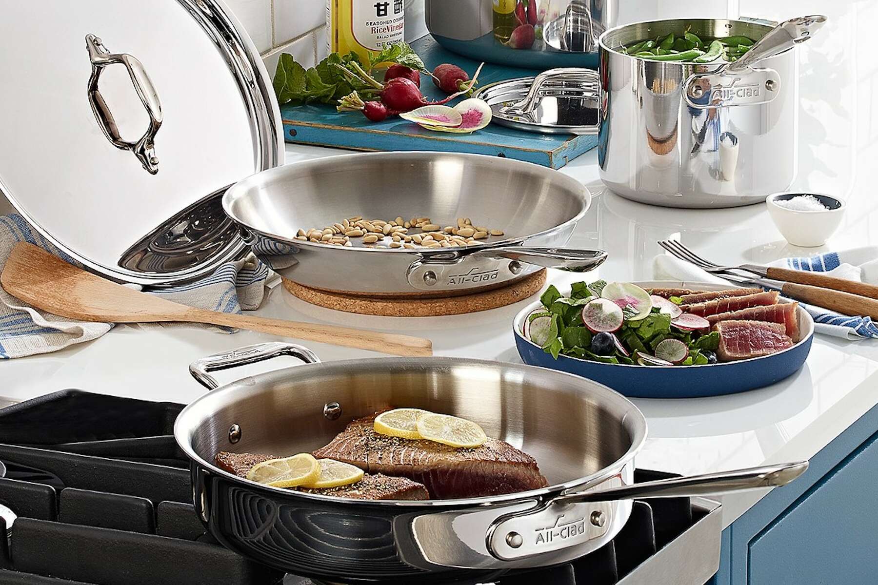 All-Clad cookware: Our favorite nonstick All-Clad cookware set is