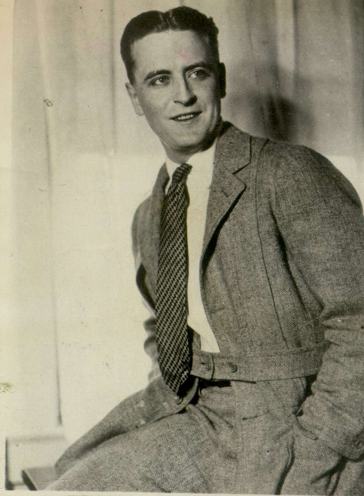 Writer F. Scott Fitzgerald is shown in this undated file photo. Fitzgerald was born in St. Paul, Minnesota, on Sept. 24, 1896.