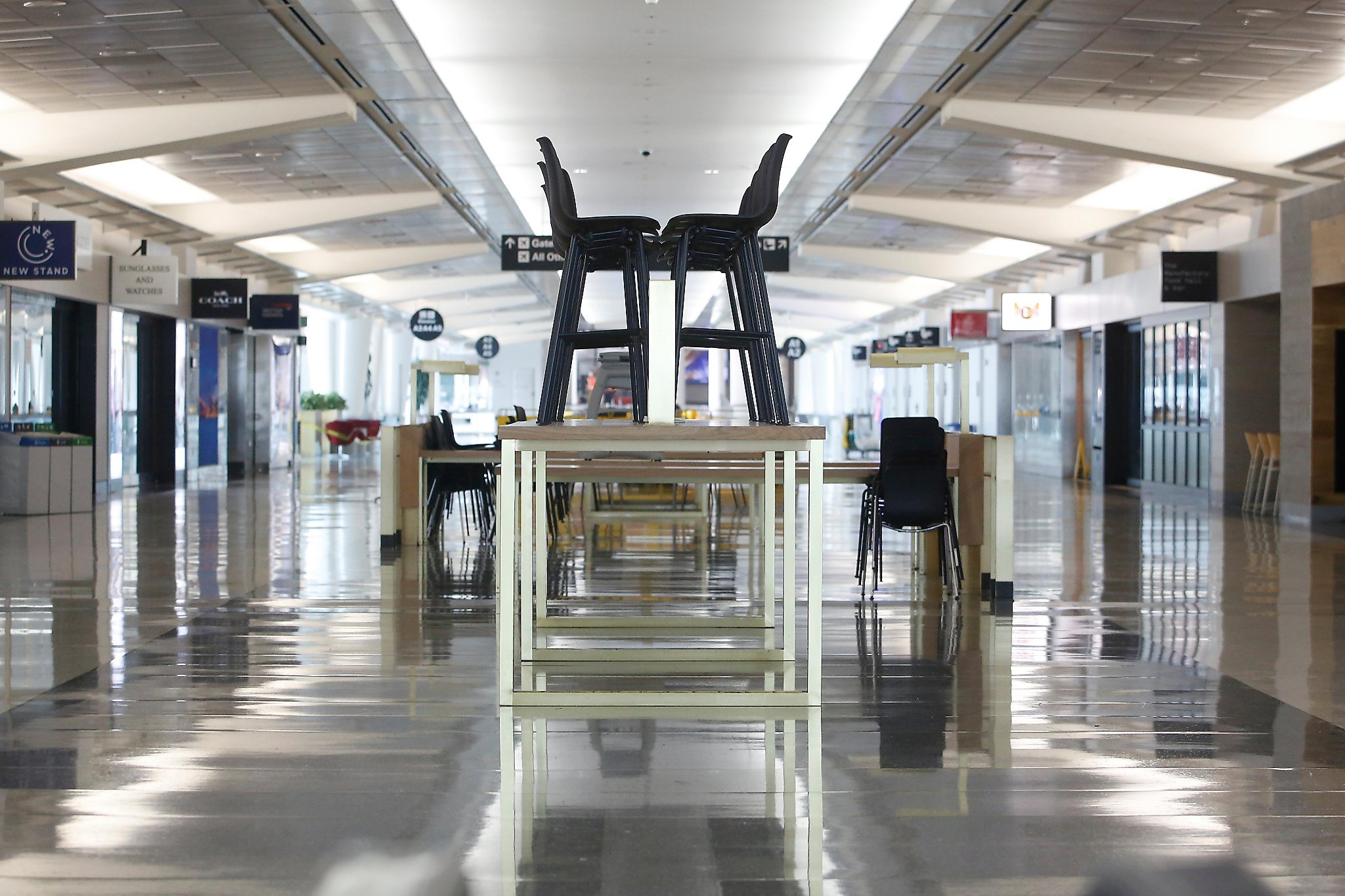 SFO To Open International Boarding Area Closed During Pandemic