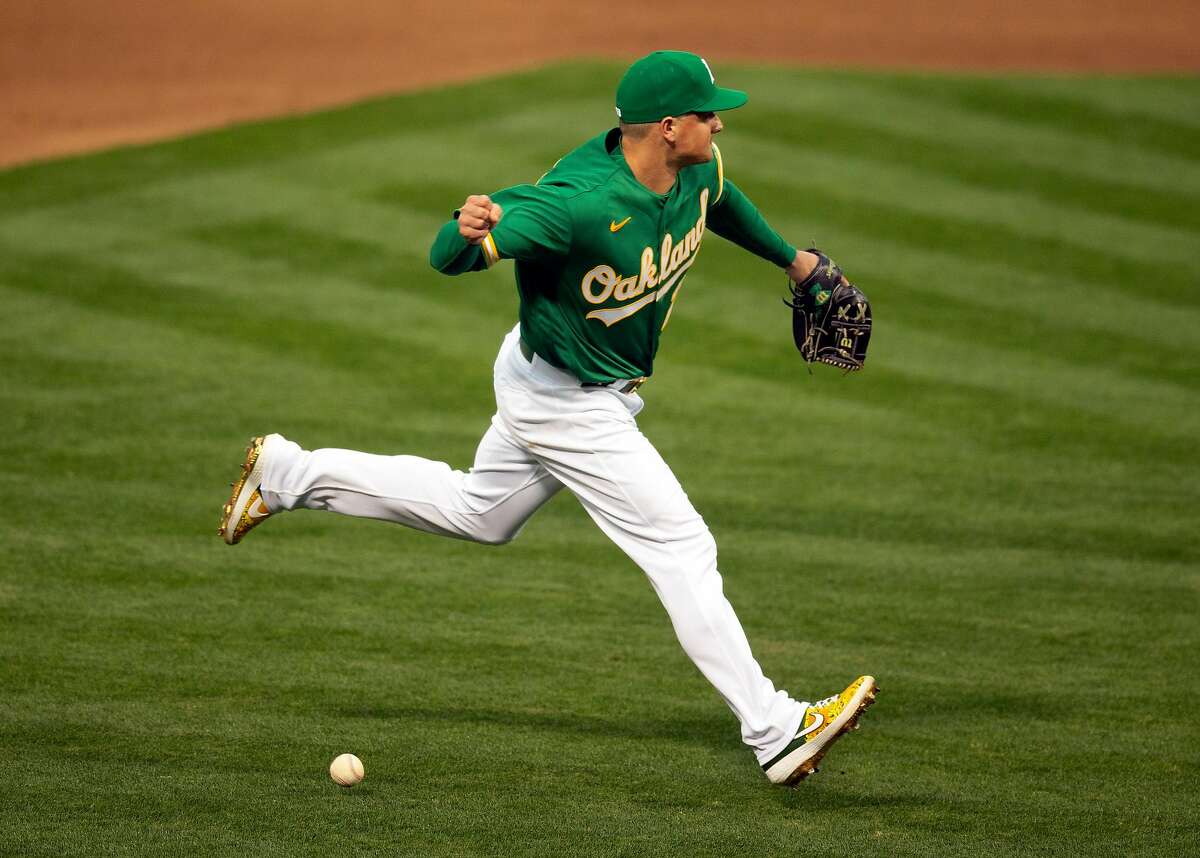Before his injury last season, Matt Chapman struggled at the plate, batting .232 with 54 strikeouts in 152 plate appearances.