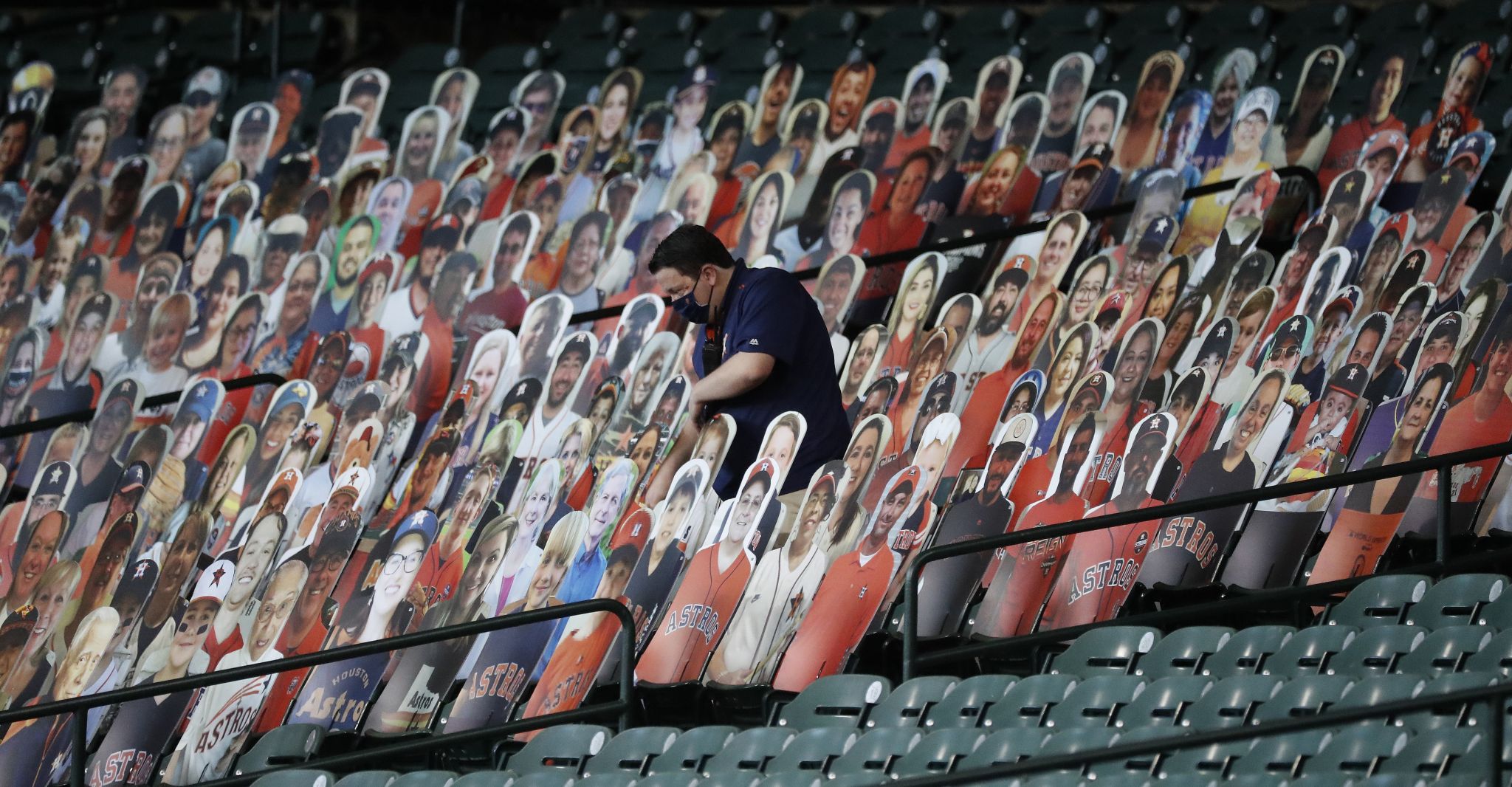 Fan Cutouts Expand Territory At Minute Maid Park Houstonchronicle Com