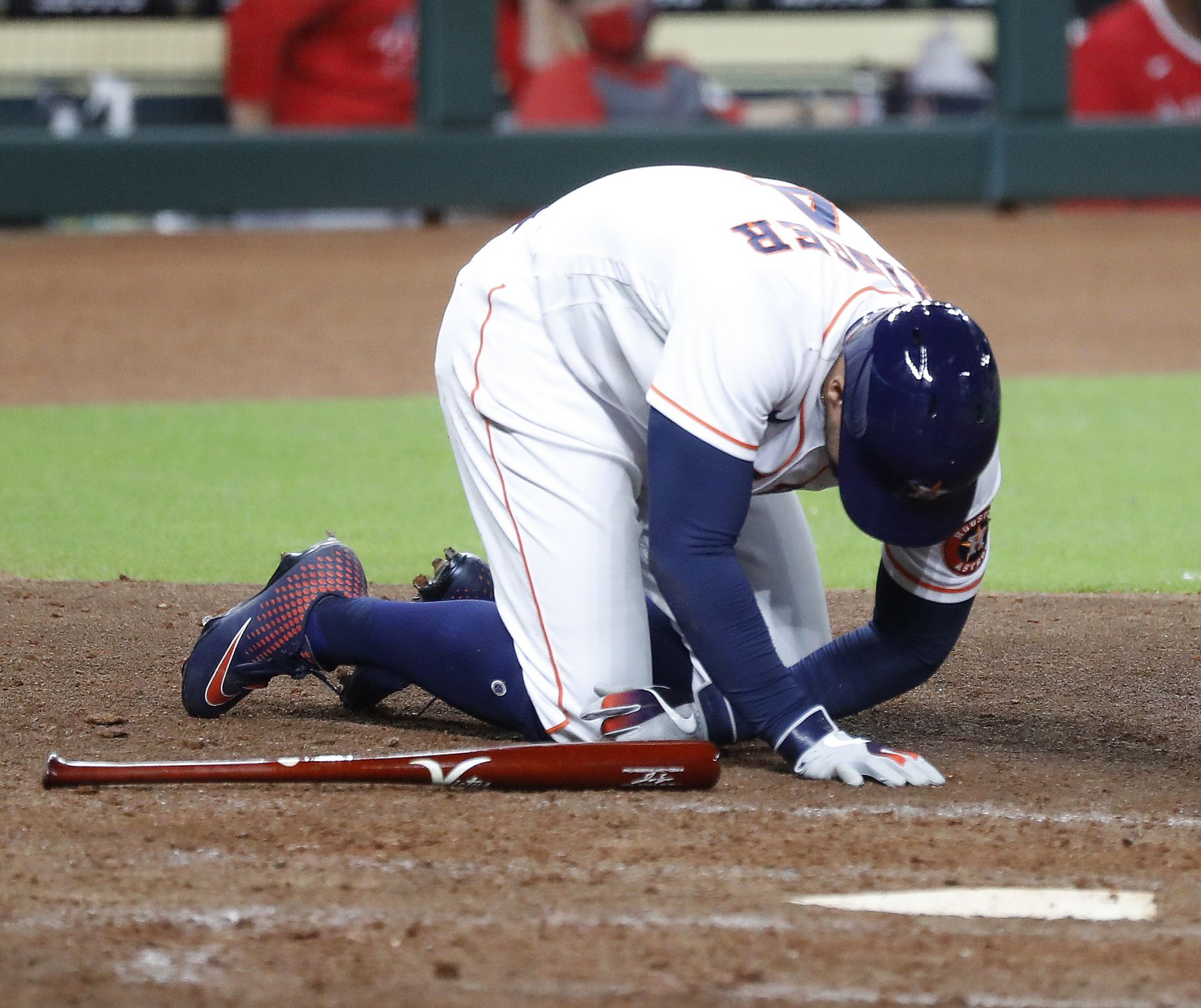 Blue Jays' Springer not starting vs. Astros, is available to pinch hit