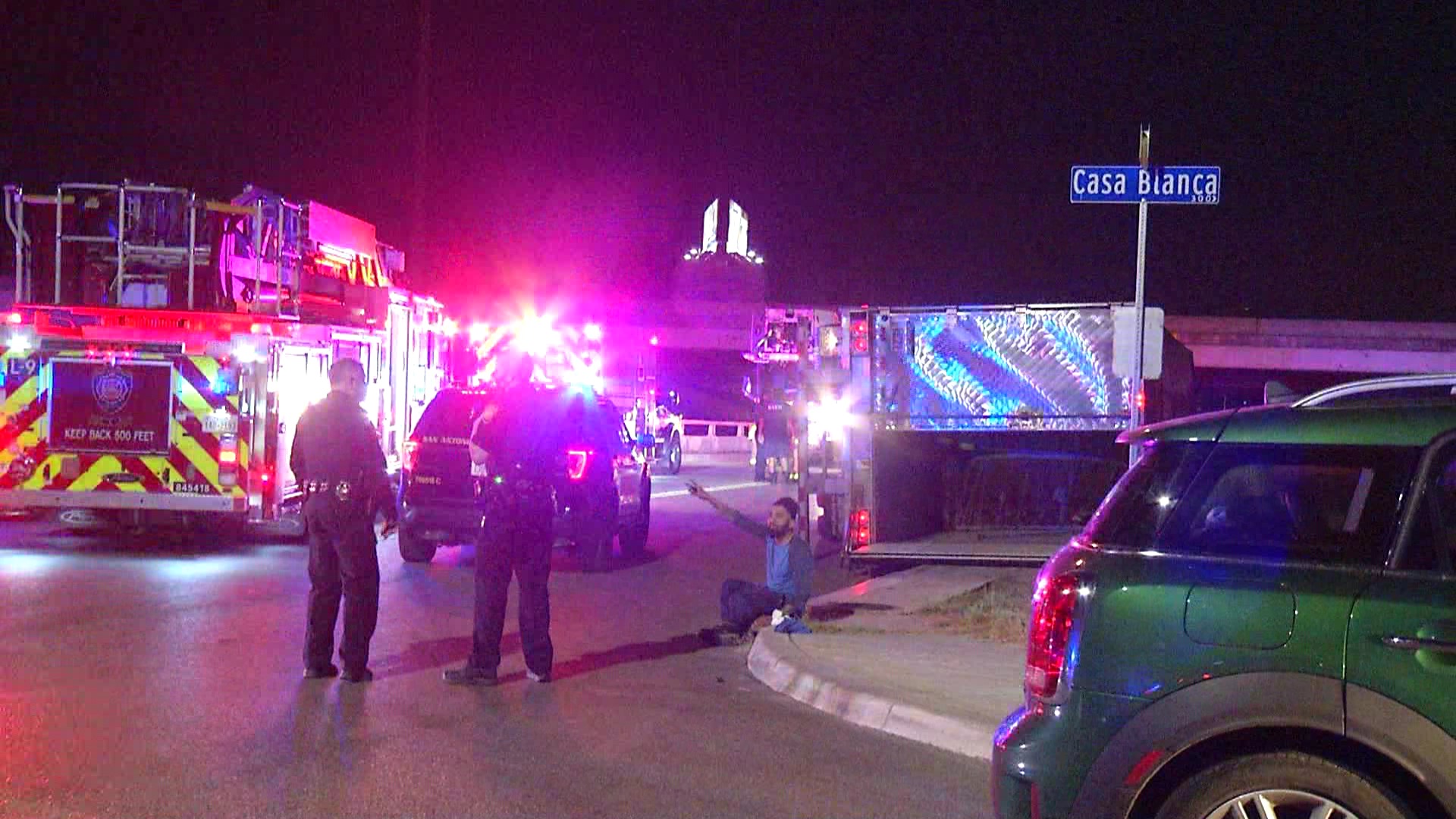Police charge man with murder after two people found dead in separate ...