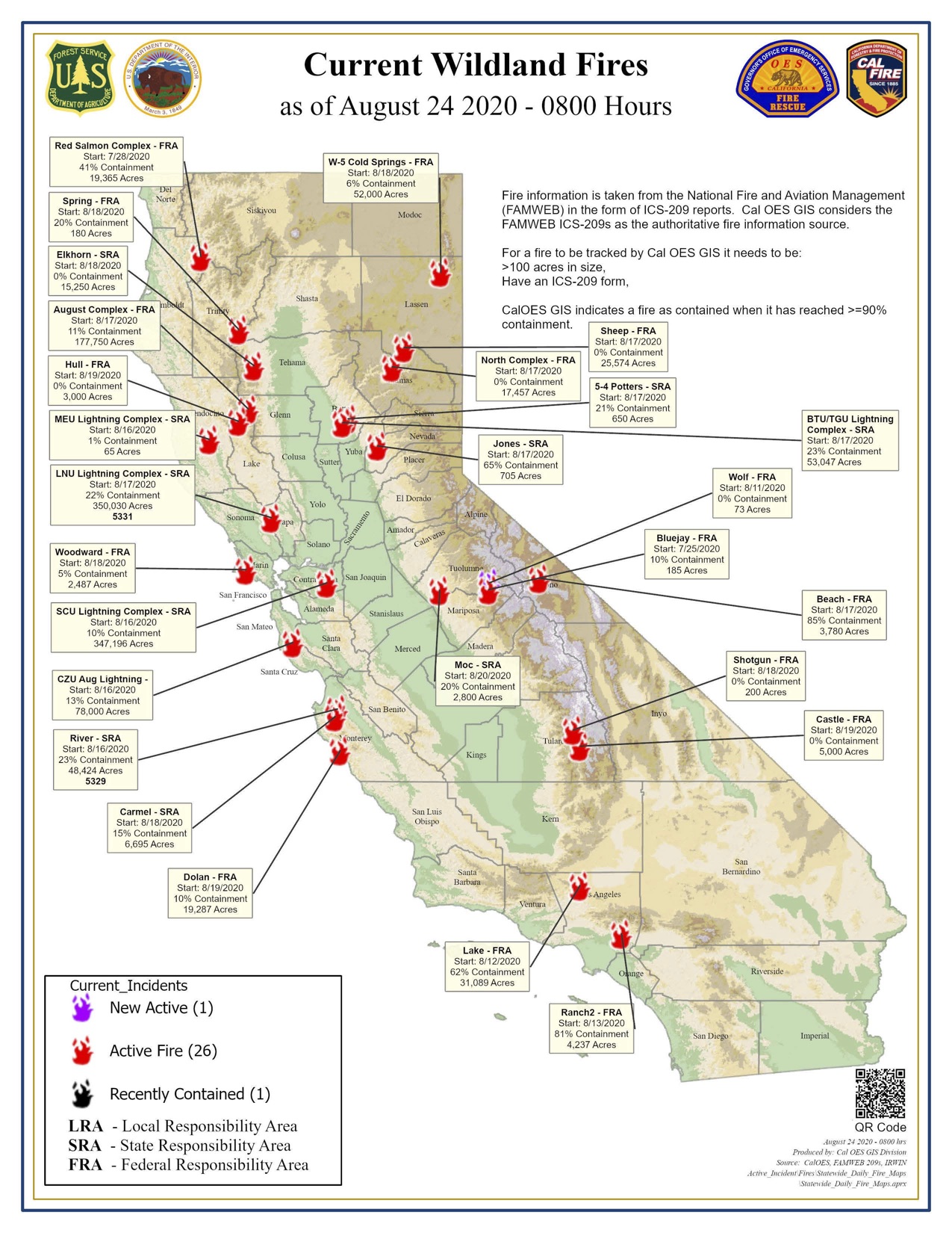 Maps: See where wildfires are burning and who’s being evacuated in the ...