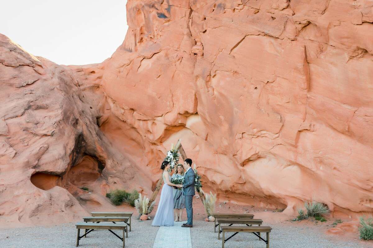 Las Vegas-based Cactus Collective Weddings provides multiple settings for couples to choose from when planning their micro wedding or elopement.