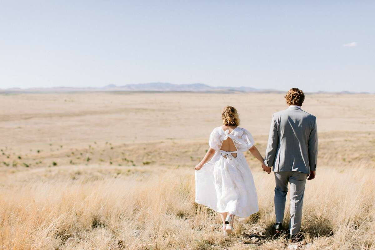 Marfa photographer Jona Christina Davis has an elopement and micro-wedding business in collaboration with other local vendors.