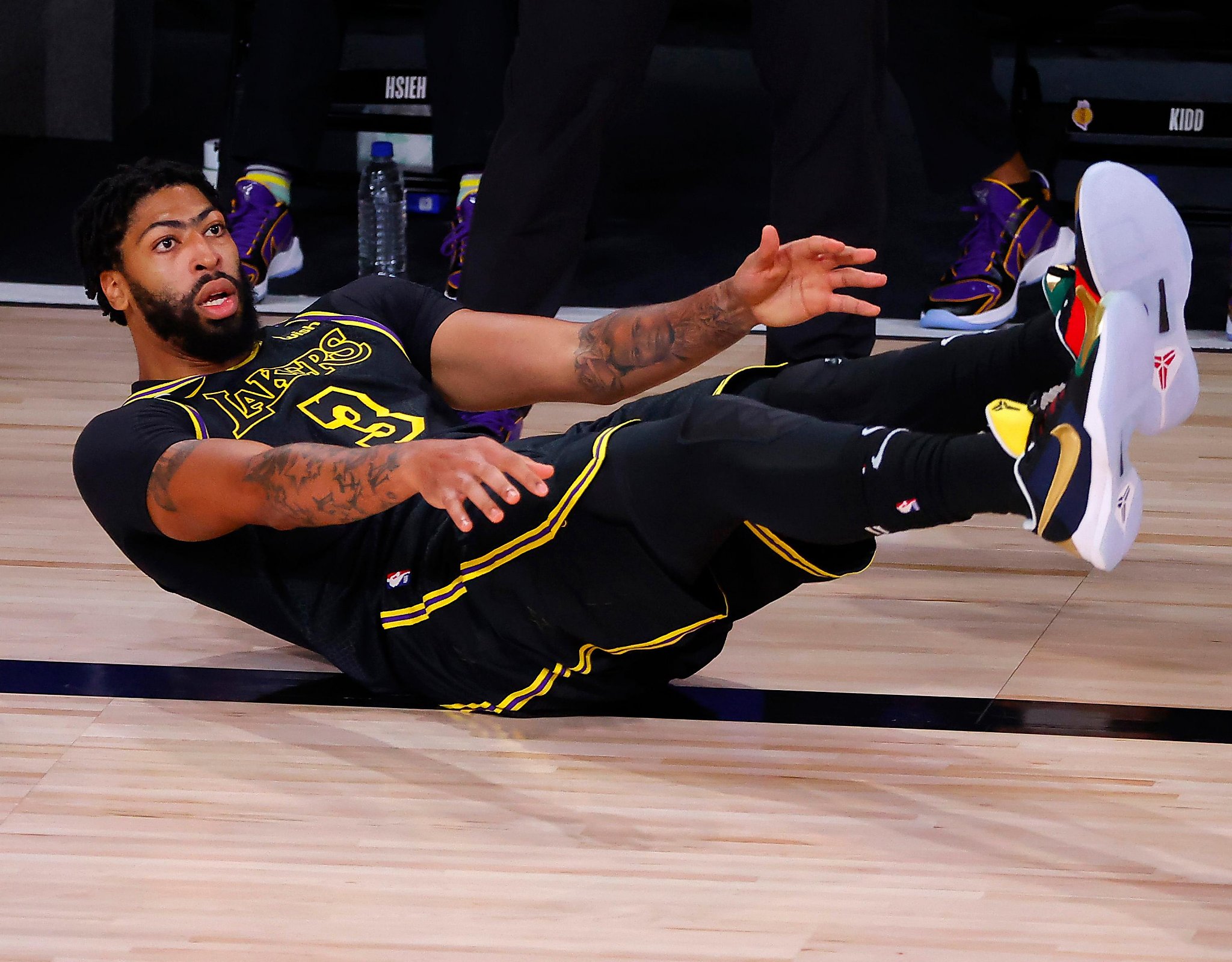 Anthony Davis and the Lakers look to eliminate the Trail Blazers at 6 p.m. ...