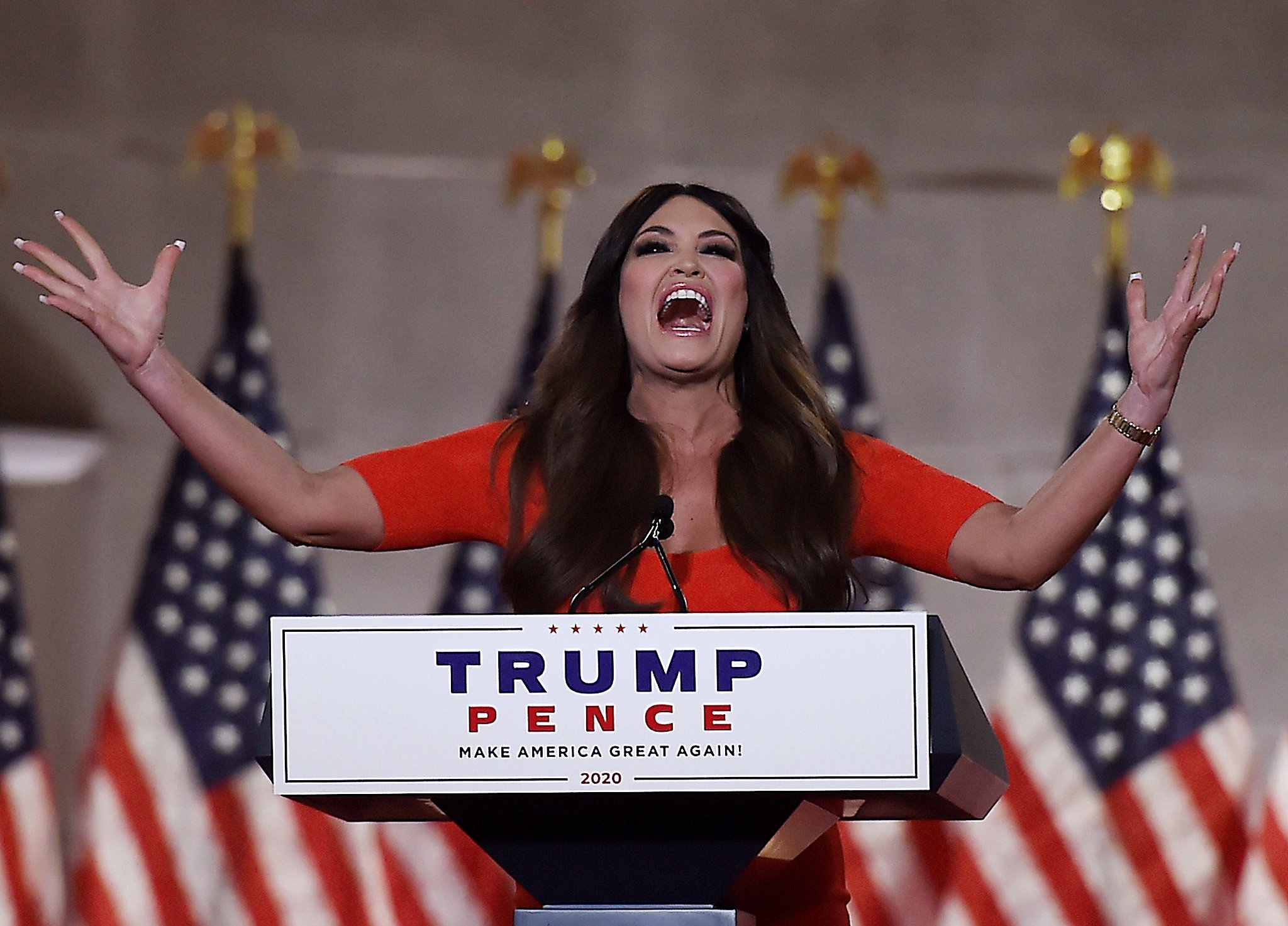 Kimberly Guilfoyle and her outside voice were back with a ...