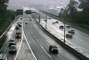 Vehicle fire causes delays on Route 15 south in Milford