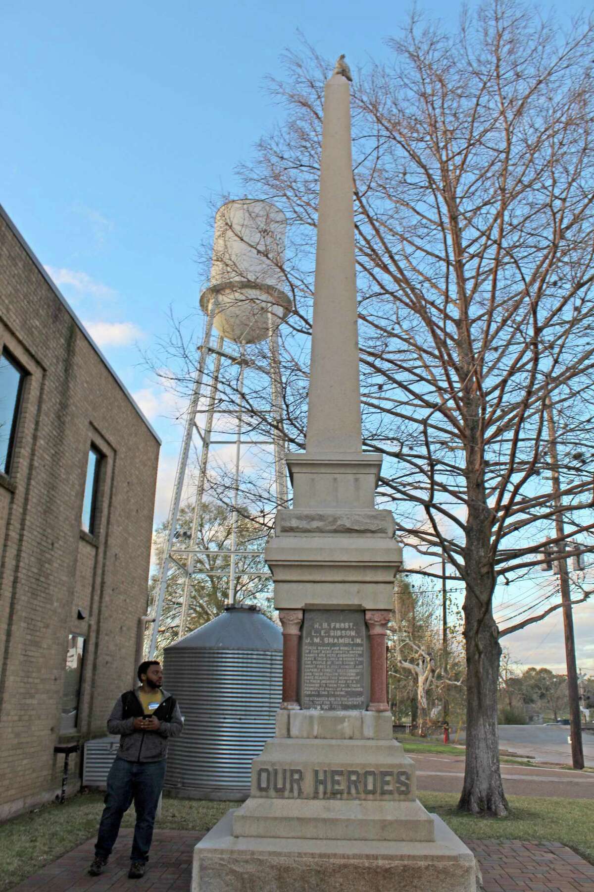 Richmond's Jaybird Monument in Fort Bend County, 2019