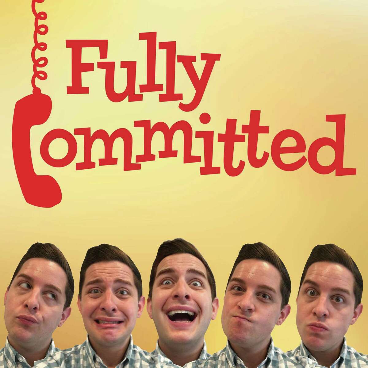 Matt Densky stars in the one-man, one-act comedy, “Fully Committed,” live onstage at Music Theatre of Connecticut in Norwalk, weekends, Sept. 11-27.
