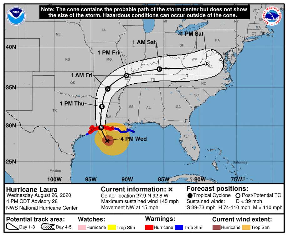 Hurricane Laura: The latest on storm’s impact on Houston - Houston Chronicle