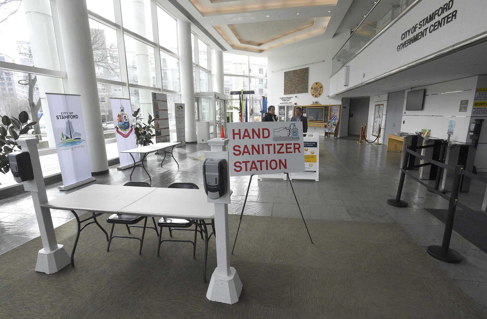 Stamford Government Center could reopen in November if virus allows