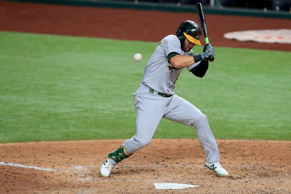 A’s batters playing a leading role in MLB’s hitbypitch parade