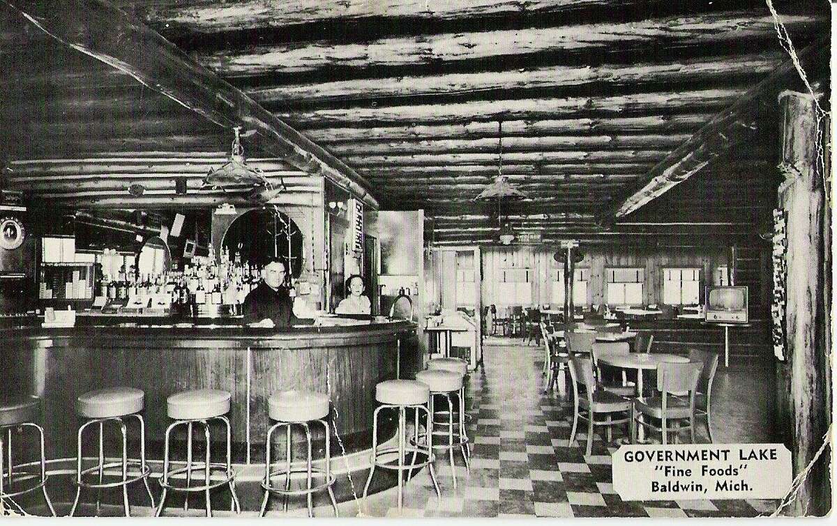 Inside the main lodge building at Government Lake Park, patrons enjoyed fine dining, drinks and a view of the lake. (Courtesy photo/Lake County Historical Society)