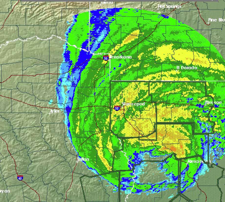Hurricane Laura made landfall in Louisiana early Thursday, Aug. 27, 2020. Photo: National Weather Service