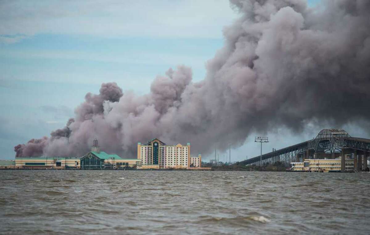 Fire breaks out at Louisiana chemical facility after Laura moves through