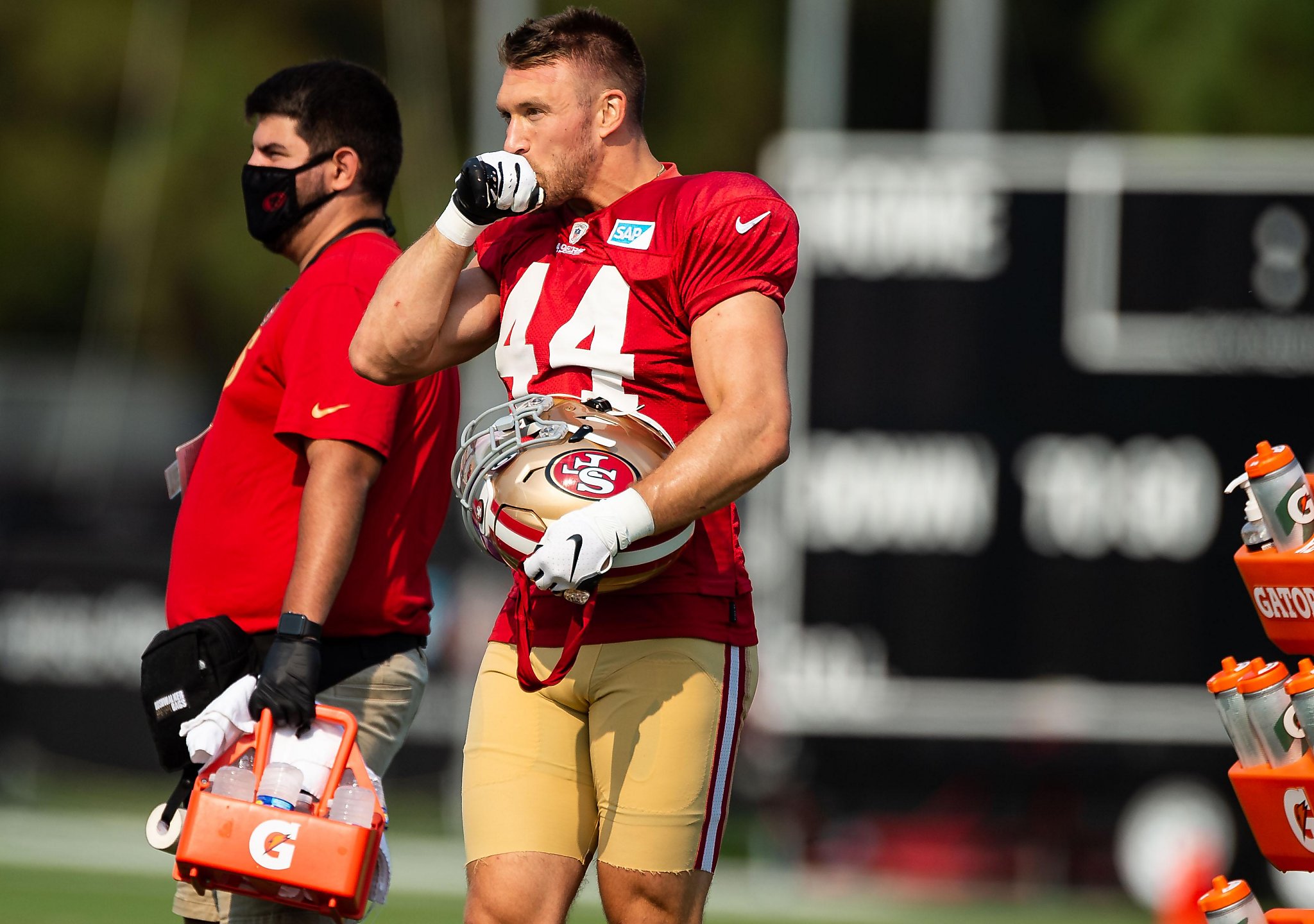 49ers fullback Kyle Juszczyk joins banged-up group