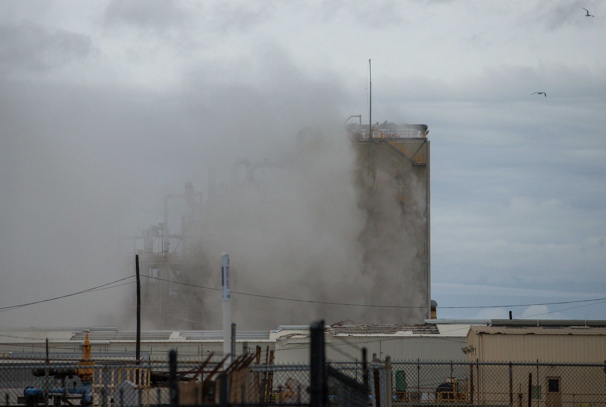 Chlorine leak at chemical facility started fire near Lake Charles