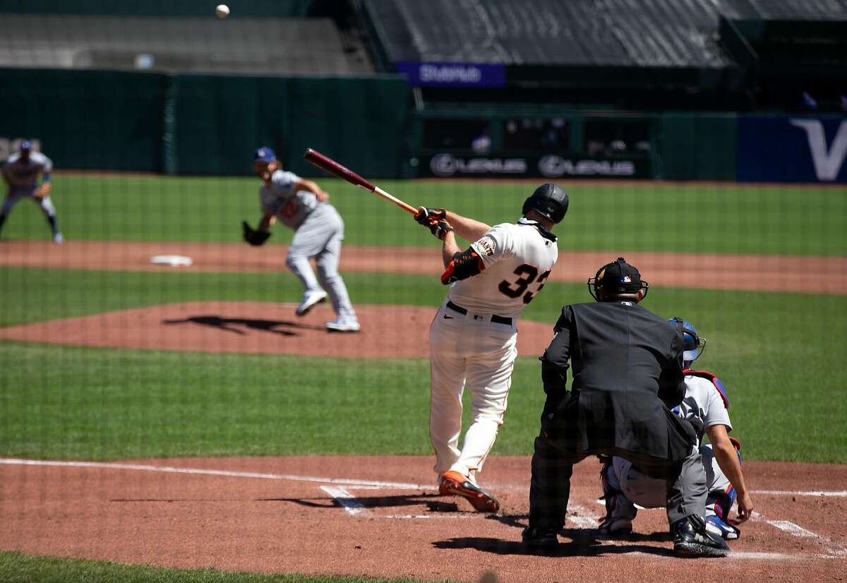 SF Giants beat Dodgers for 1st time this year behind Joc, Ruf