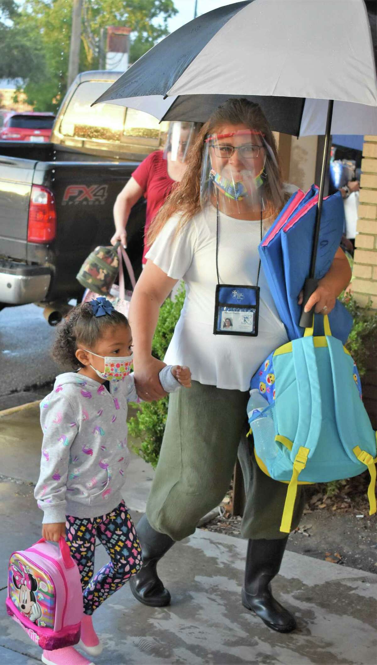 Needville ISD back students