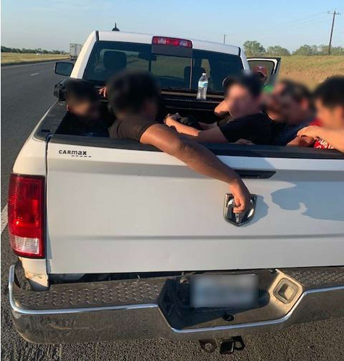 U.S. Border Patrol agents and Encinal Police Department officers halted a smuggling attempt of nine immigrants who had crossed the border illegally.