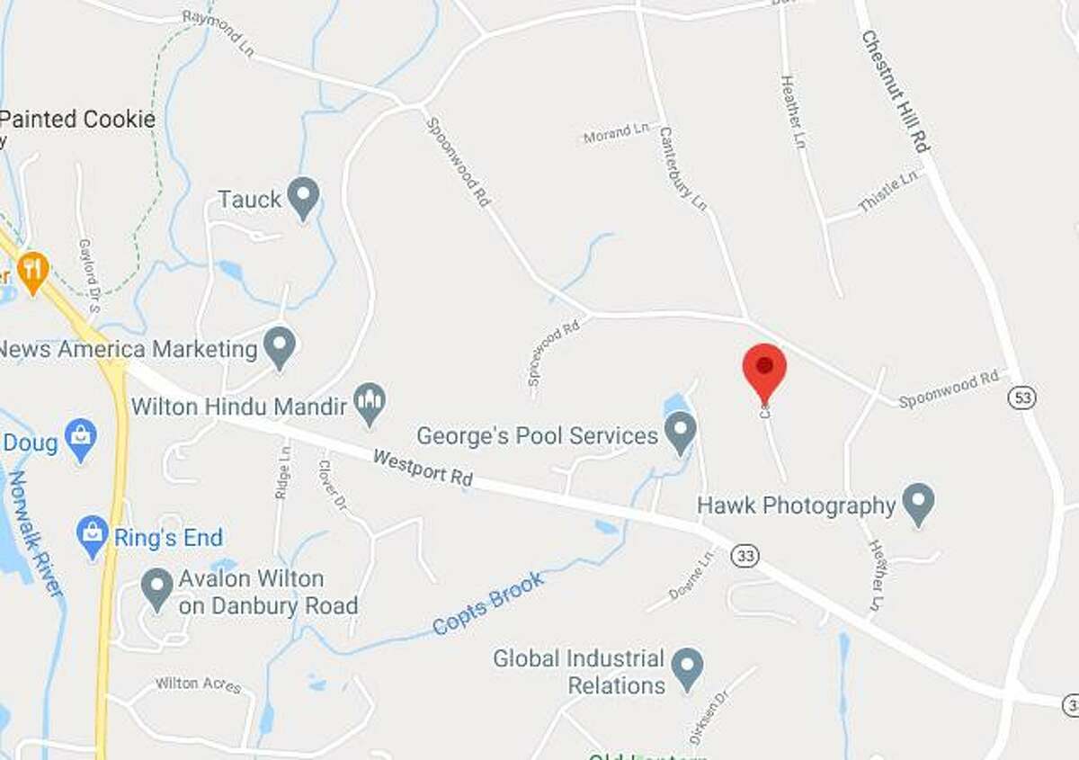 The Wilton Police Department issued a notice on Friday, Aug. 28, saying Cardinal Lane in Wilton is closed due to a pole and electrical wires down across the roadway.