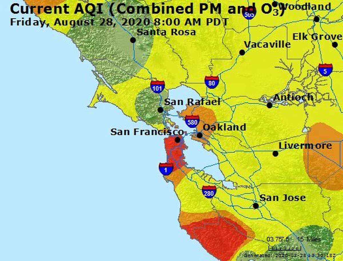 Air quality worsens in parts of Bay Area — what’s the weekend weather