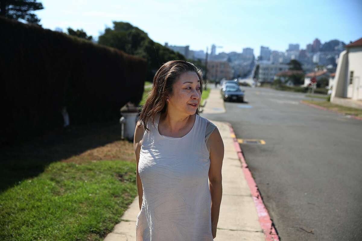 Sasha Lee of San Francisco walks at Fort Mason Center on Thursday, August 20, 2020 in San Francisco, Calif. Lee had difficulty getting a cash refund for her cruise trip during the pandemic.