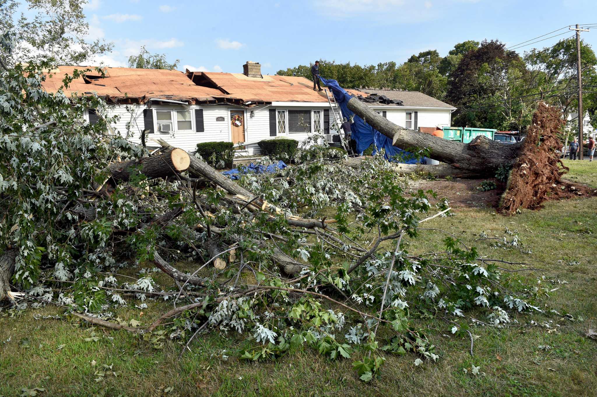 NWS: ‘Destructive’ tornado touched down in Hamden, North Haven, Bethany ...