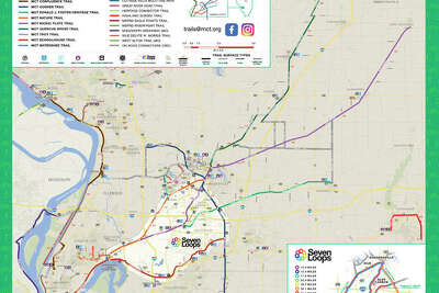 Mct Bike Trails Map Happy Trails: County Offers More Than 137 Miles Of Paths