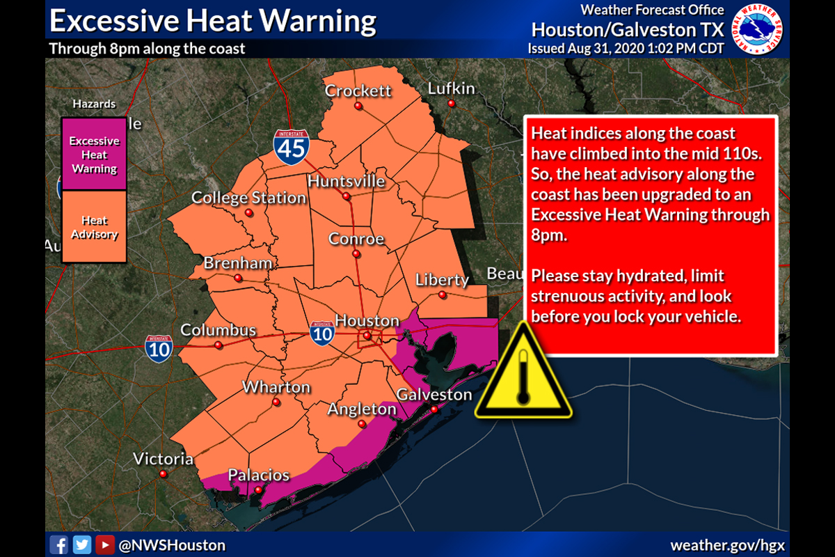 Galveston nears recordbreaking minimum temperature