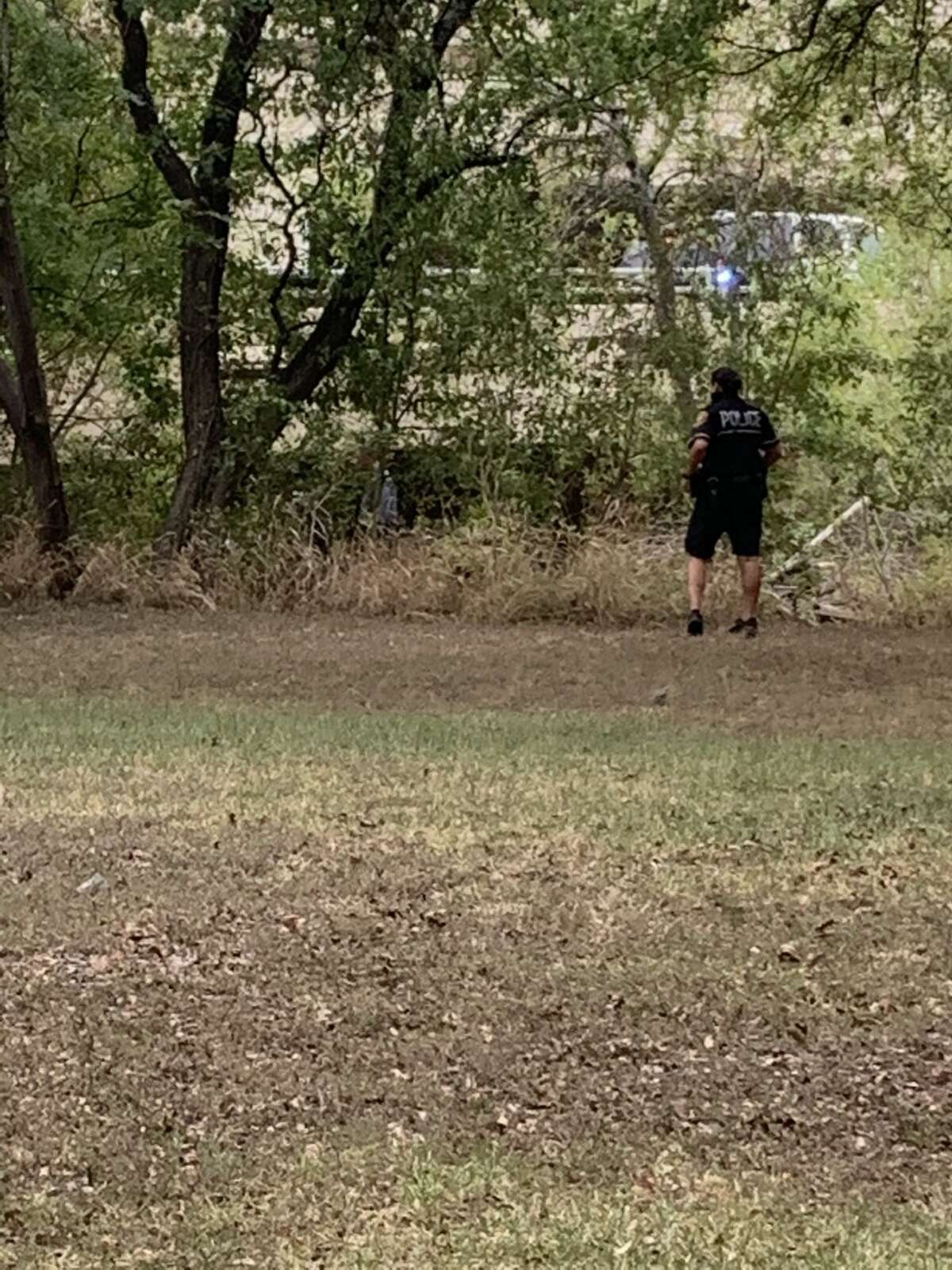 San Antonio police are trying to determine if foul play was involved after a body was found next to Salado Creek Tuesday morning.