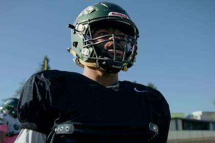 Dior Scott starred last season for Laney College while dealing with homelessness.