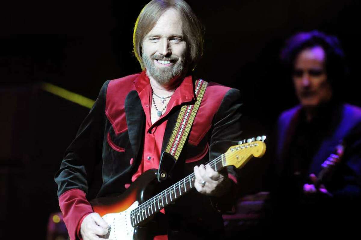 Tom Petty performs with the Heartbreakers on Friday, Aug. 27, at Saratoga Performing Arts Center in Saratoga Springs. (Cindy Schultz / Times Union)