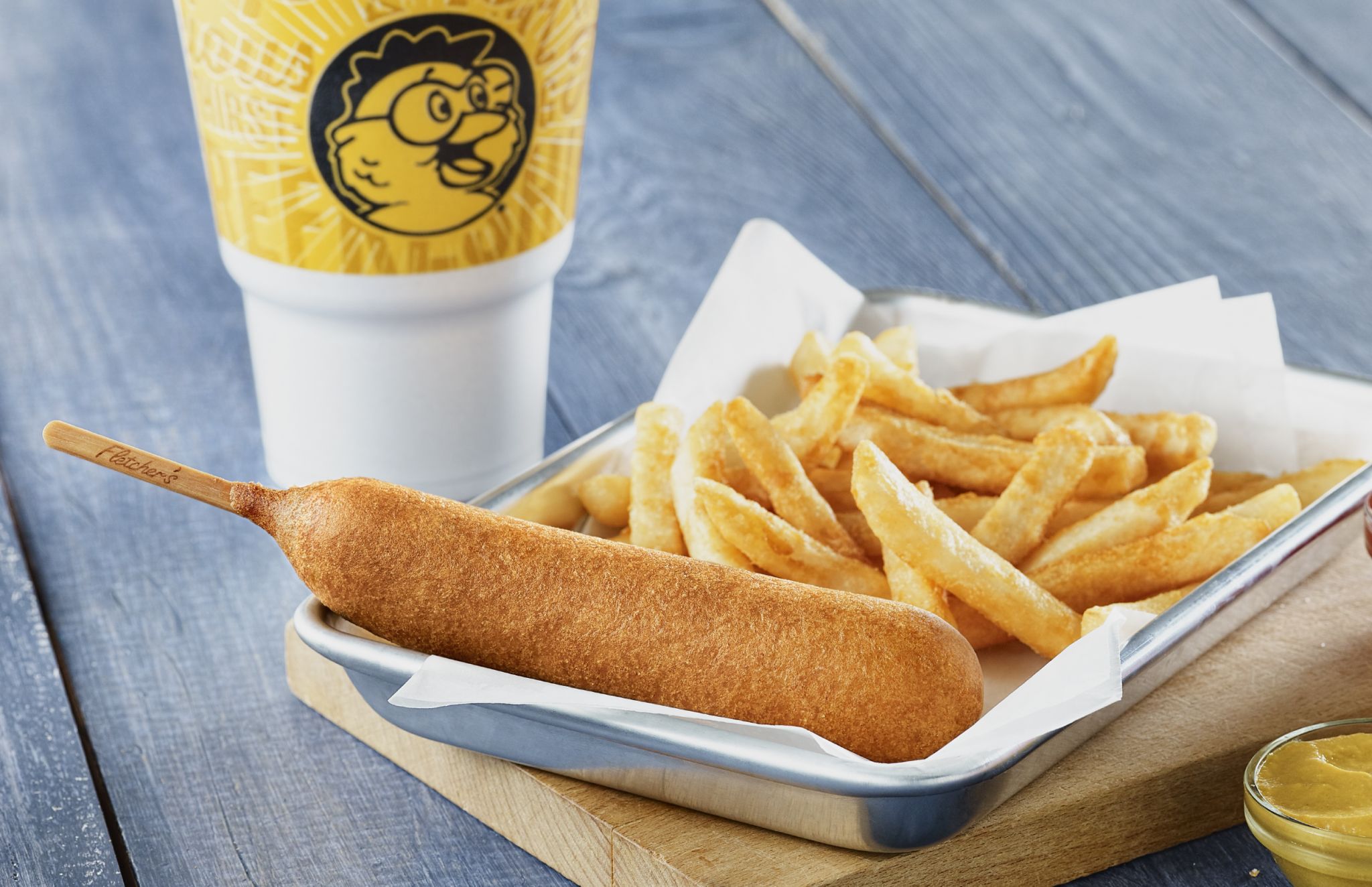 Fletcher's Original Corny Dogs are now at Golden Chick