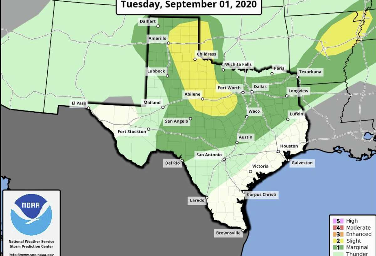 San Antonio could see some thunderstorm and shower activity late tonight through Wednesday morning.